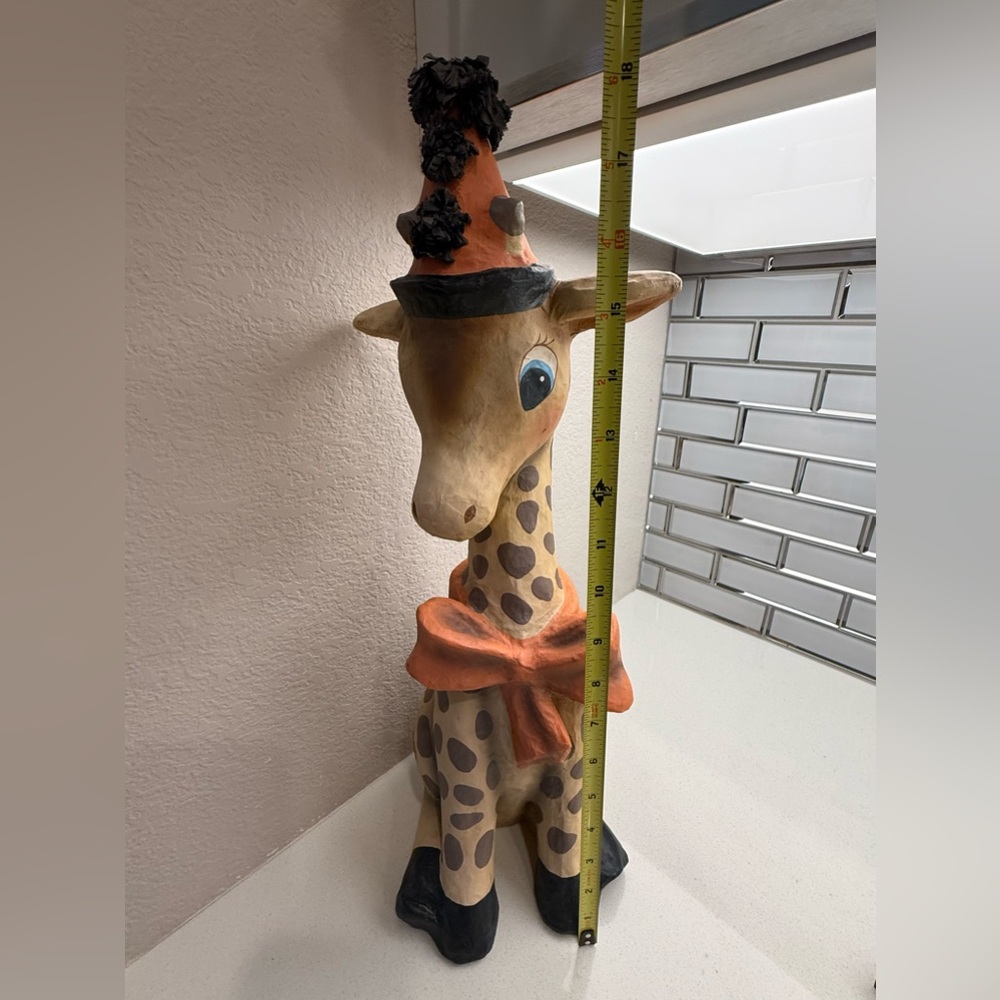 Vintage-Inspired Bethany Lowe Halloween Gerry Giraffe RARE - Picture 11 of 13
